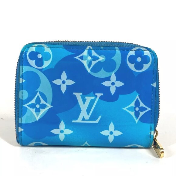 LOUIS VUITTON M90587 MonogramVernis Flower Zippy-coin purse Wallet Coin Case - Picture 1 of 16